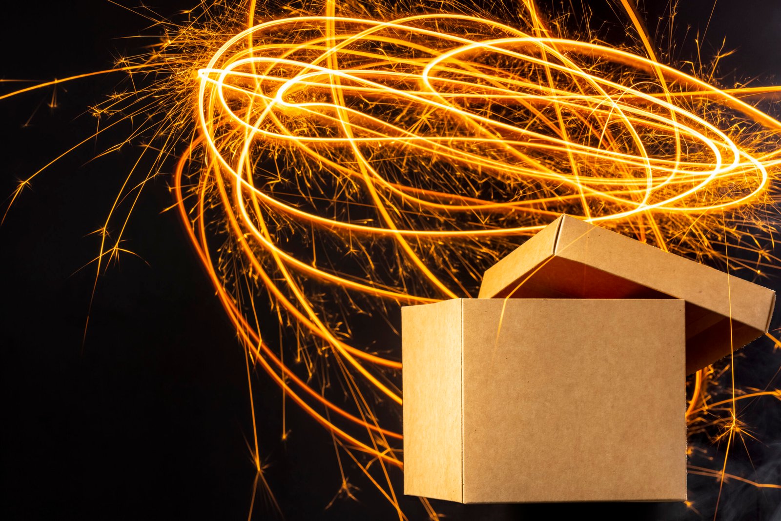 Home close up mystery box